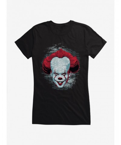 IT Chapter Two Pennywise Come Home Script Girls T-Shirt $7.57 T-Shirts