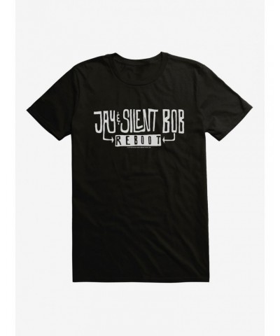 Jay and Silent Bob Reboot Reboot Movie Logo T-Shirt $9.56 T-Shirts