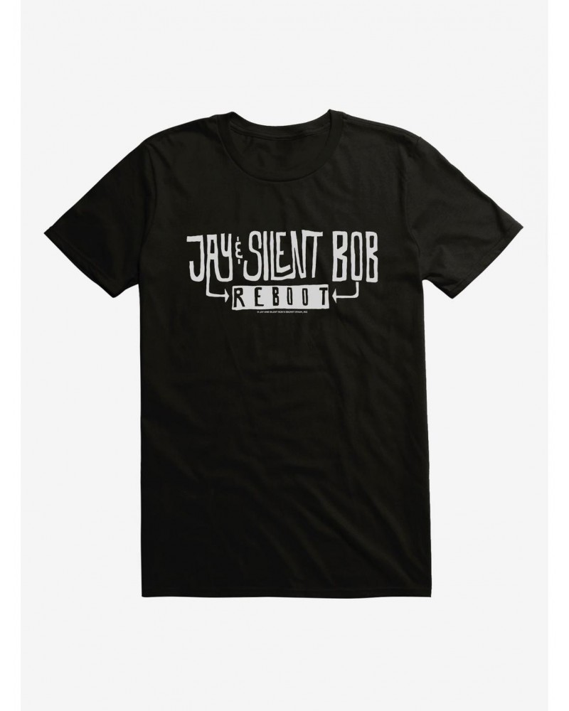 Jay and Silent Bob Reboot Reboot Movie Logo T-Shirt $9.56 T-Shirts