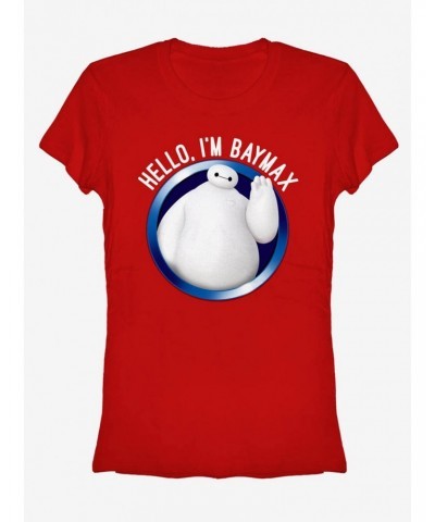 Big Hero 6 Hello Baymax Girls T-Shirt $7.97 T-Shirts