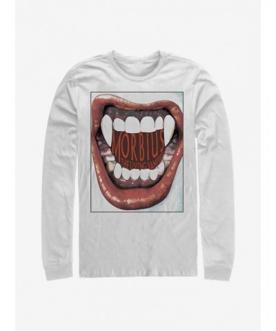 Marvel Morbius Teeth Long-Sleeve T-Shirt $8.95 T-Shirts