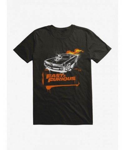 Fast & Furious Spray Logo T-Shirt $7.27 T-Shirts