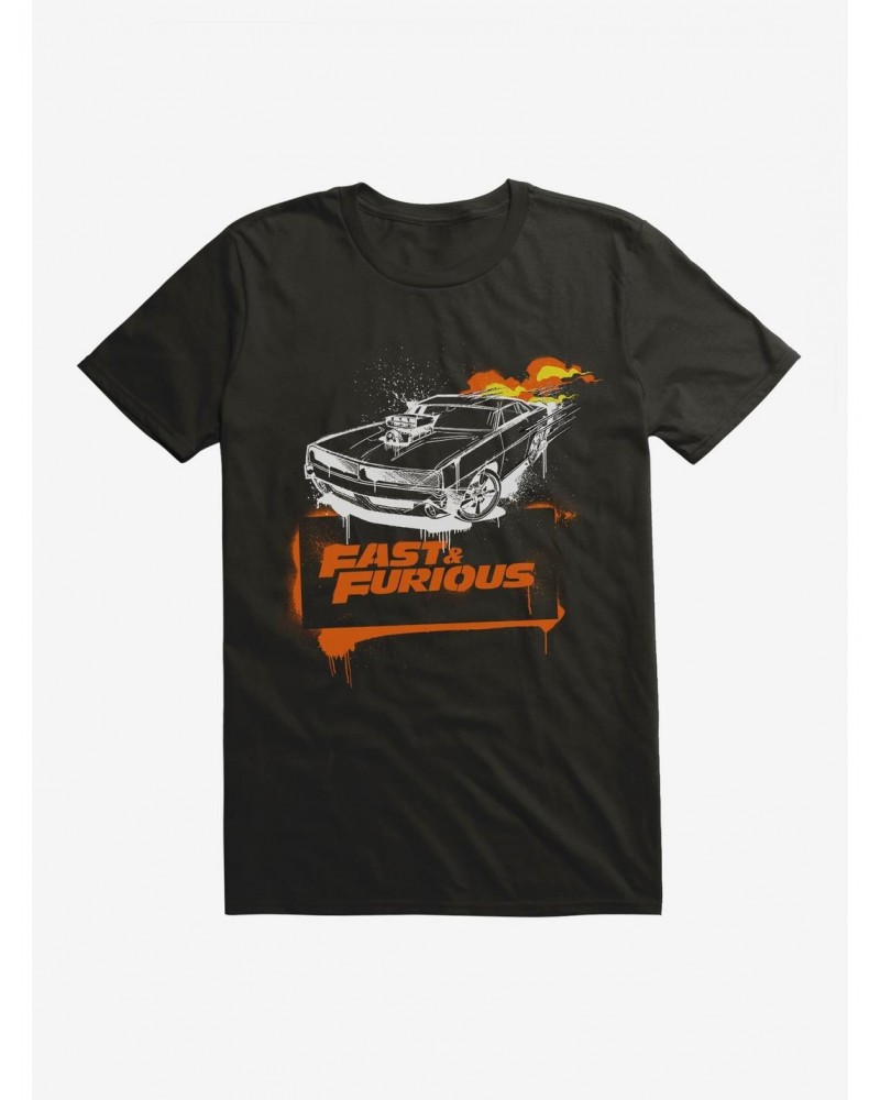 Fast & Furious Spray Logo T-Shirt $7.27 T-Shirts