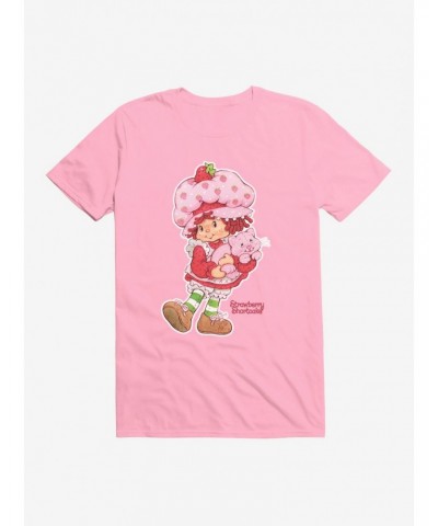 Strawberry Shortcake And Custard Kitty T-Shirt $8.41 T-Shirts