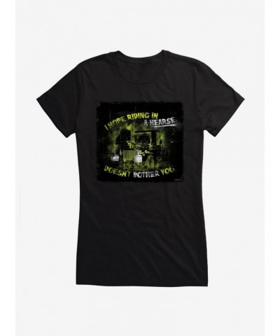 The Munsters Riding A Hearse Girls T-Shirt $6.57 T-Shirts