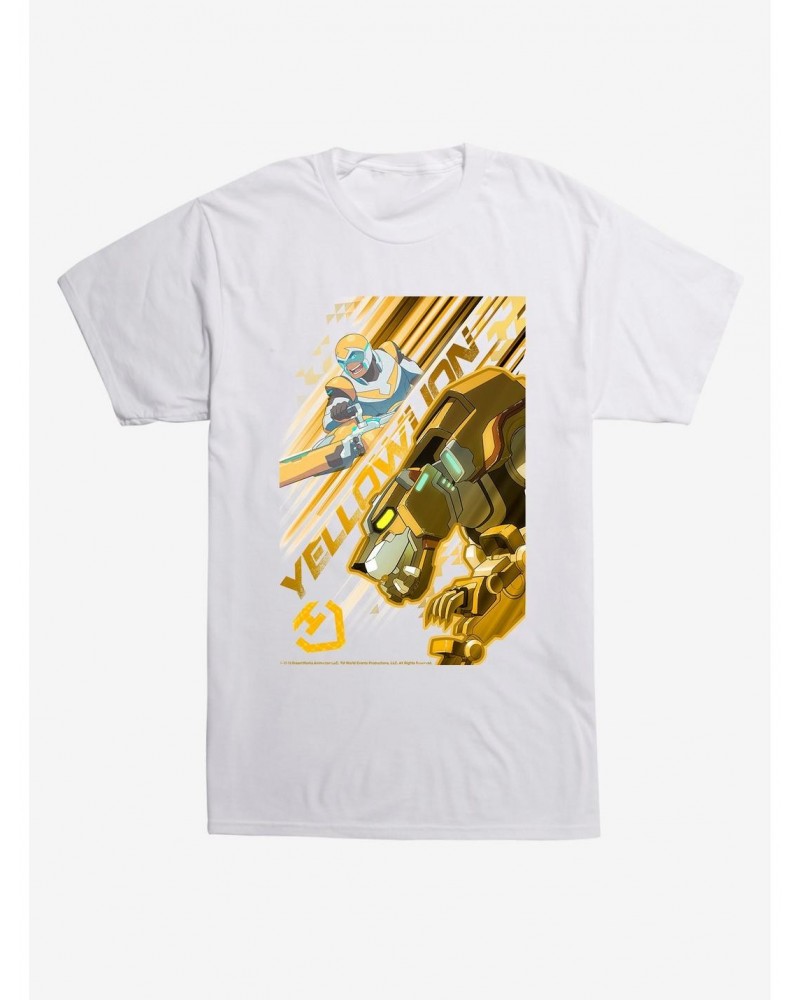 Voltron Yellow Lion T-Shirt $6.69 T-Shirts