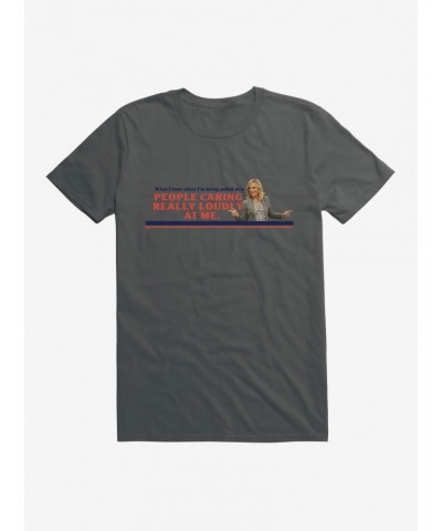 Parks And Recreation People Caring Loudly T-Shirt $7.03 T-Shirts