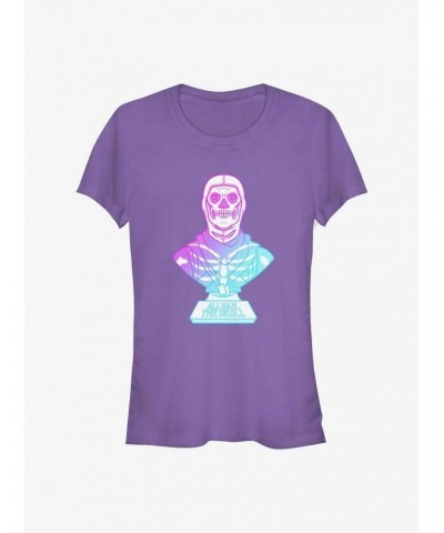 Fortnite Hail Skull Girls T-Shirt $7.97 T-Shirts