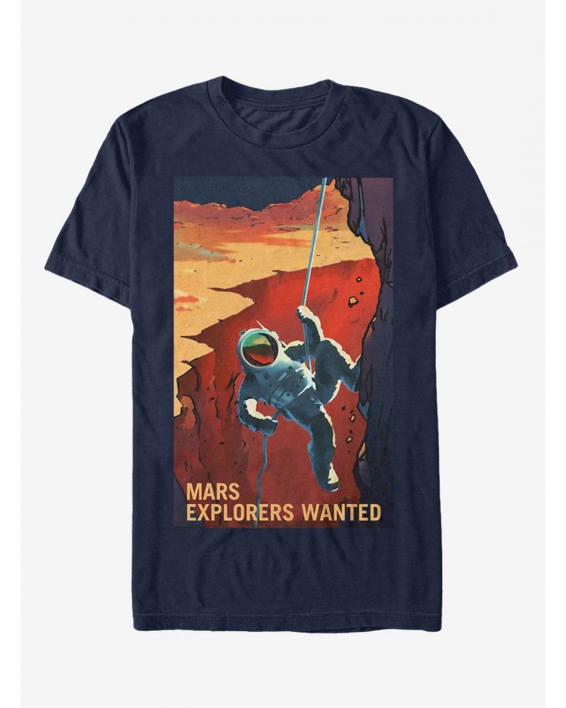 NASA Mars Explorers Wanted T-Shirt $5.74 T-Shirts