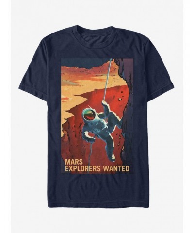 NASA Mars Explorers Wanted T-Shirt $5.74 T-Shirts