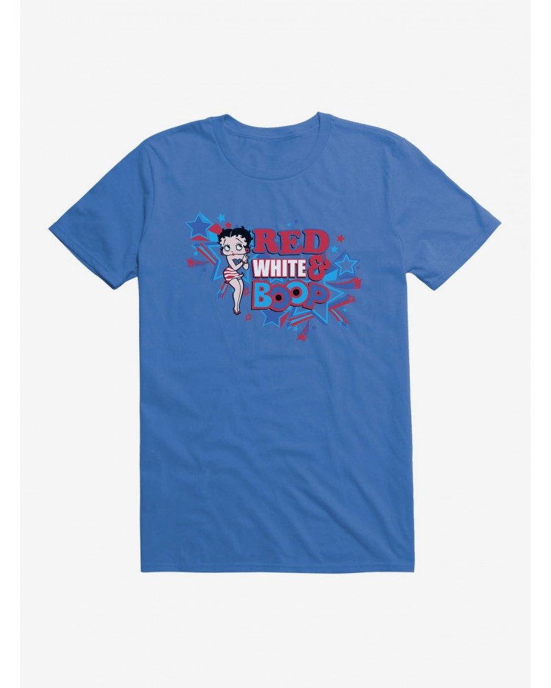 Betty Boop Red White and Boop T-Shirt $6.12 T-Shirts