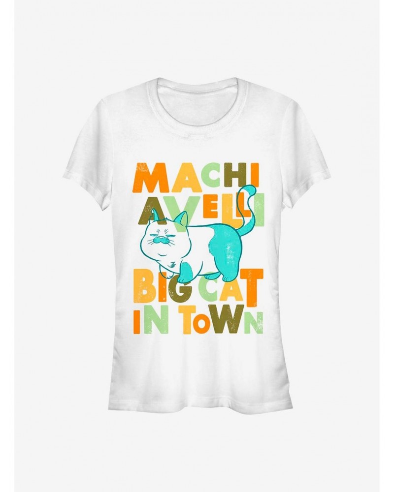 Disney Pixar Luca Machiavelli Cat Girls T-Shirt $6.18 T-Shirts