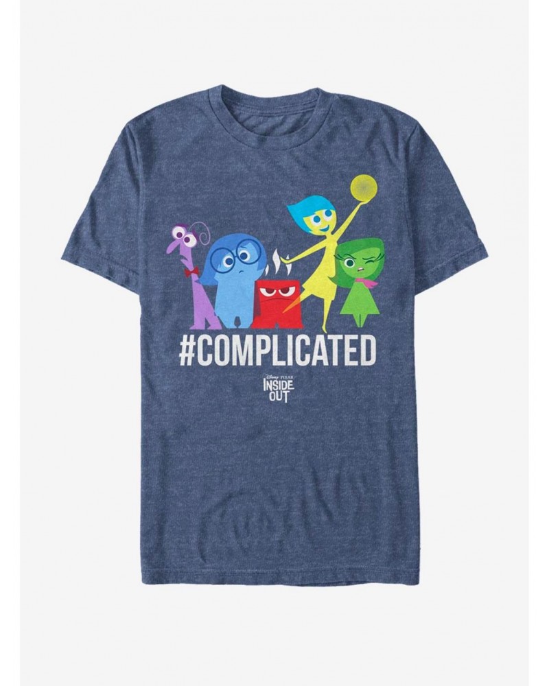 Disney Pixar Inside Out Complicated T-Shirt $8.60 T-Shirts