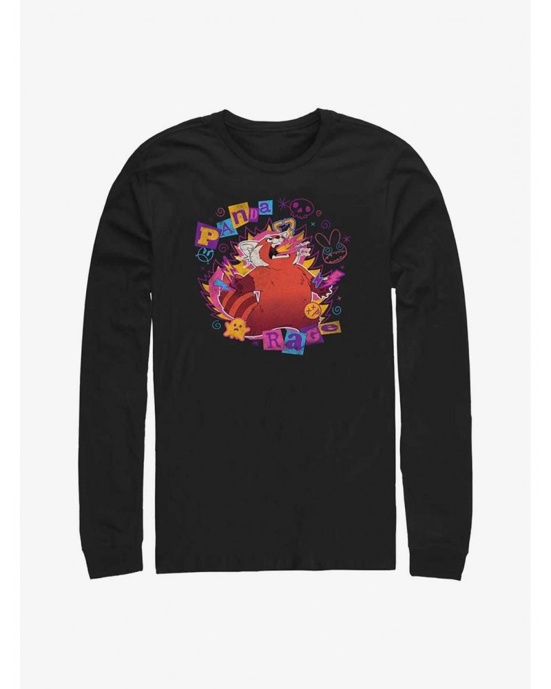 Disney Pixar Turning Red Panda Rage Long Sleeve T-Shirt $10.79 T-Shirts