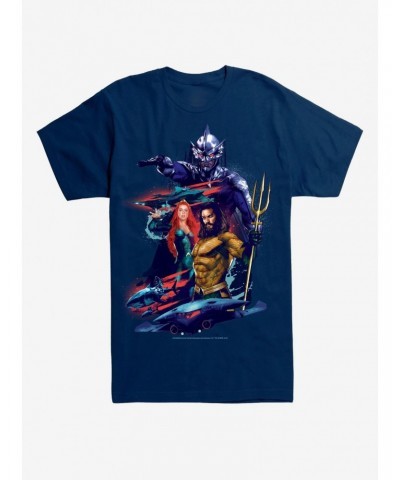 DC Comics Aquaman Atlantis Battle T-Shirt $6.12 T-Shirts