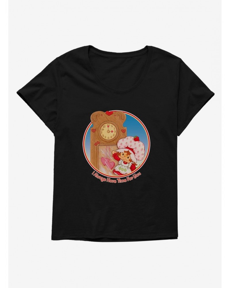 Strawberry Shortcake I Always Have Time For You Girls T-Shirt Plus Size $11.48 T-Shirts