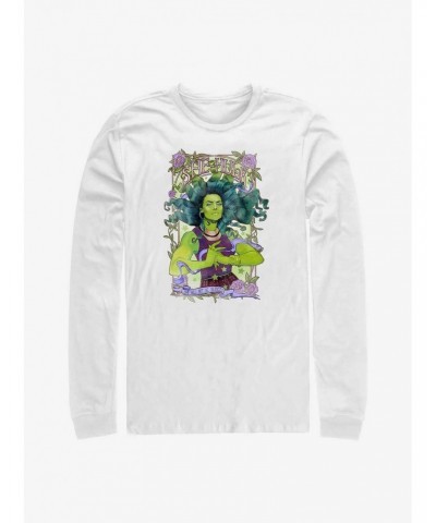 Marvel She Hulk Will Not Be Silenced Long-Sleeve T-Shirt $11.58 T-Shirts