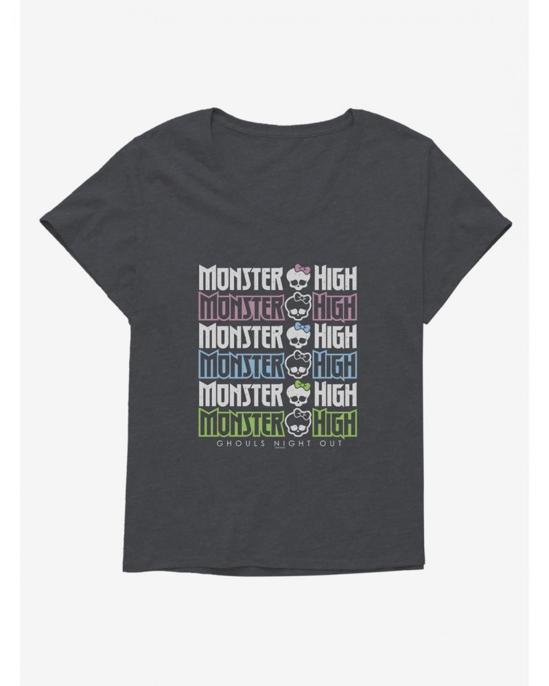 Monster High Ghouls Night Out Girls T-Shirt Plus Size $11.24 T-Shirts