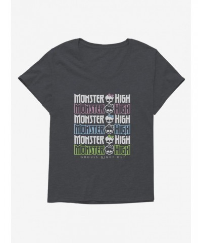 Monster High Ghouls Night Out Girls T-Shirt Plus Size $11.24 T-Shirts