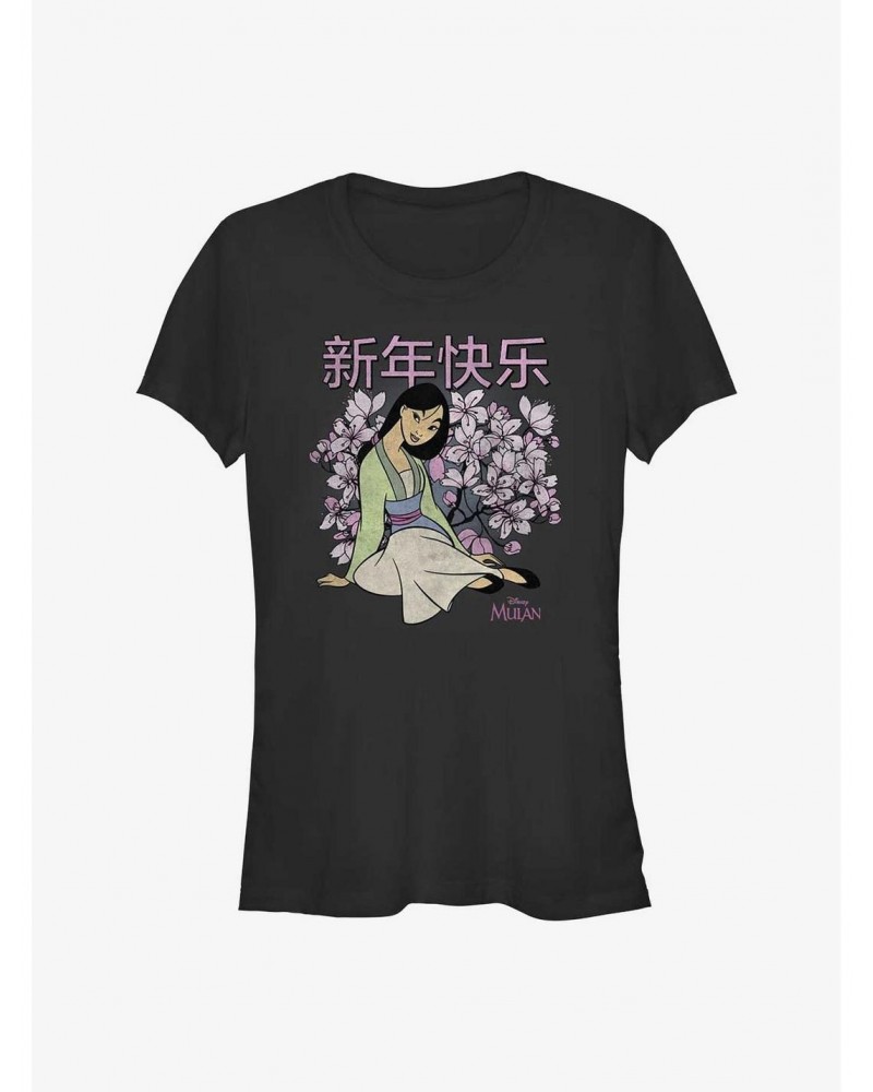 Disney Mulan Happy New Year Girls T-Shirt $7.37 T-Shirts