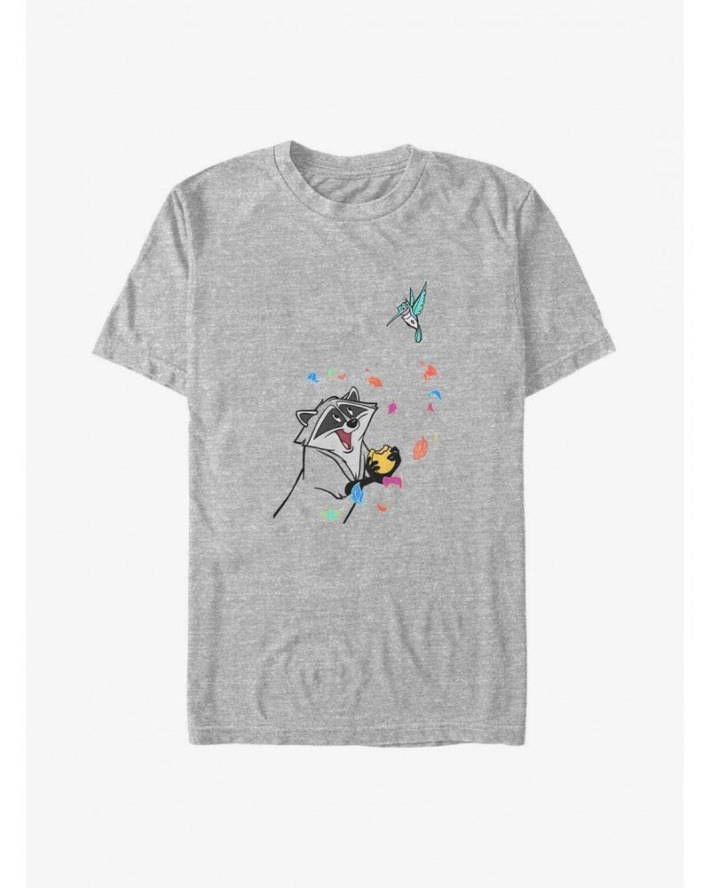 Disney Pocahontas Meeko and Flit Big & Tall T-Shirt $11.00 T-Shirts