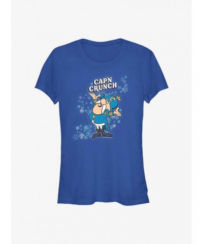 Capn Crunch Snowflake Crunch Girls T-Shirt $7.97 T-Shirts