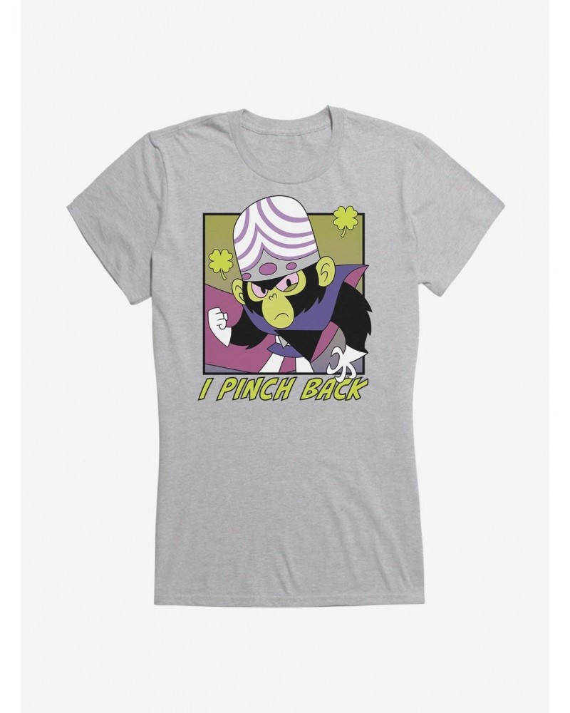 Powerpuff Girls Mojo Jojo I Pinch Back Girls T-Shirt $8.57 T-Shirts