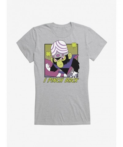 Powerpuff Girls Mojo Jojo I Pinch Back Girls T-Shirt $8.57 T-Shirts