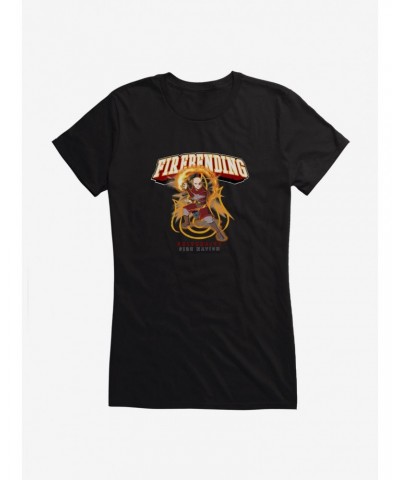 Avatar: The Last Airbender Firebending University Girls T-Shirt $6.18 T-Shirts