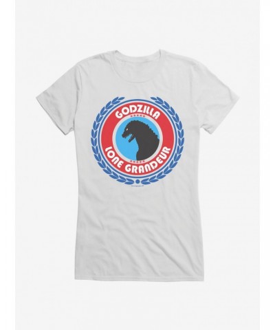 Godzilla Grandeur Girls T-Shirt $8.57 T-Shirts