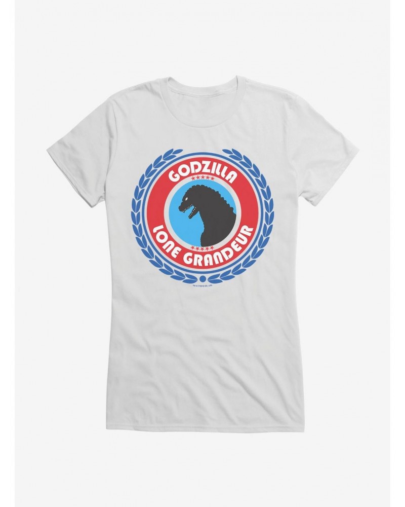 Godzilla Grandeur Girls T-Shirt $8.57 T-Shirts