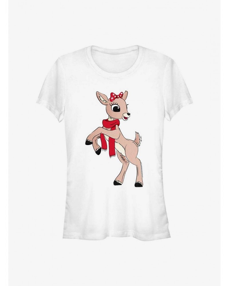 Rudolph The Red-Nosed Reindeer Clarice Girls T-Shirt $7.57 T-Shirts