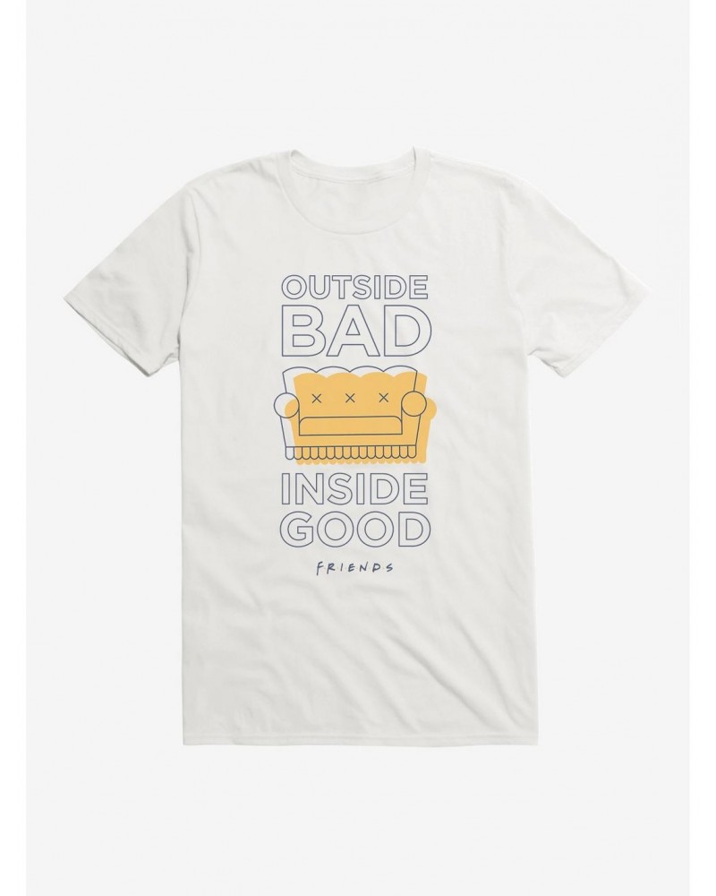 Friends Outside Bad Inside Good T-Shirt $8.41 T-Shirts