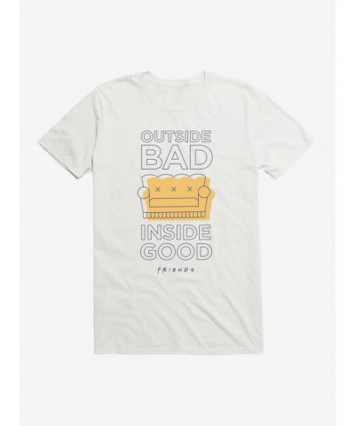 Friends Outside Bad Inside Good T-Shirt $8.41 T-Shirts