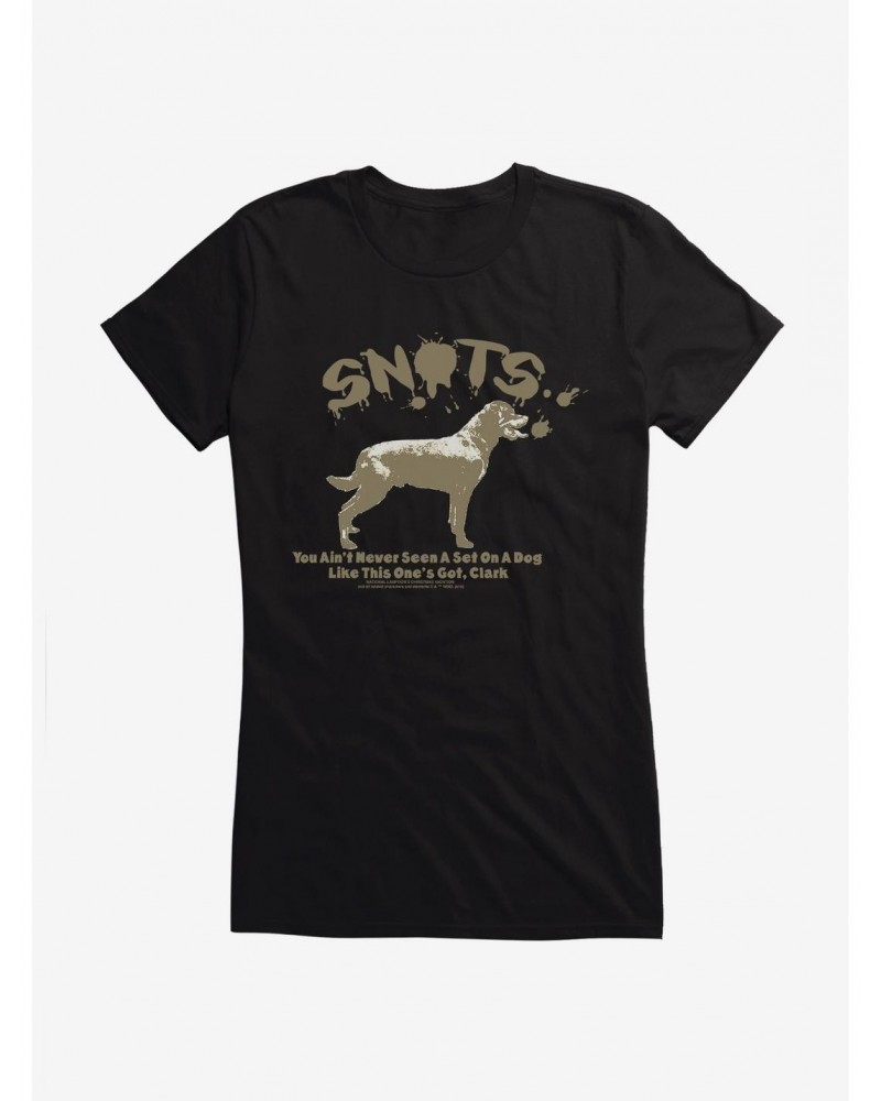 National Lampoon's Christmas Vacation Snots Girls T-Shirt $7.97 T-Shirts