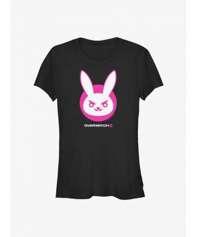 Overwatch 2 D.Va Icon Girls T-Shirt $5.93 T-Shirts