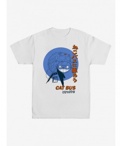 Studio Ghibli My Neighbor Totoro Cat Bus Tonal T-Shirt $10.28 T-Shirts