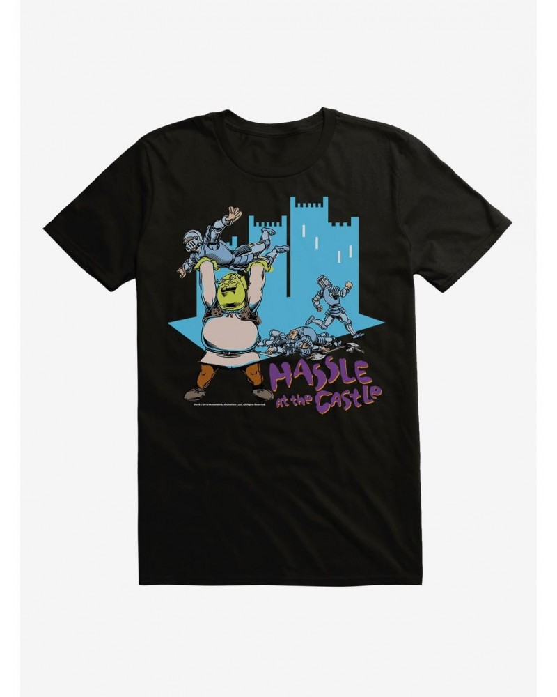 Shrek Hassle In The Castle T-Shirt $8.41 T-Shirts