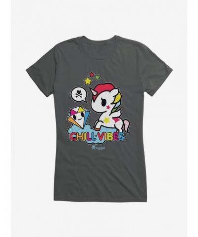 Tokidoki Chill Vibes Girls T-Shirt $9.16 T-Shirts