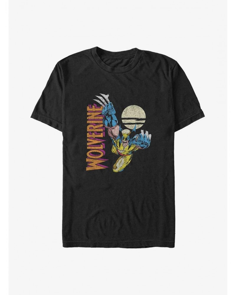 Marvel Wolverine Moonlit Stroll Big & Tall T-Shirt $11.72 T-Shirts