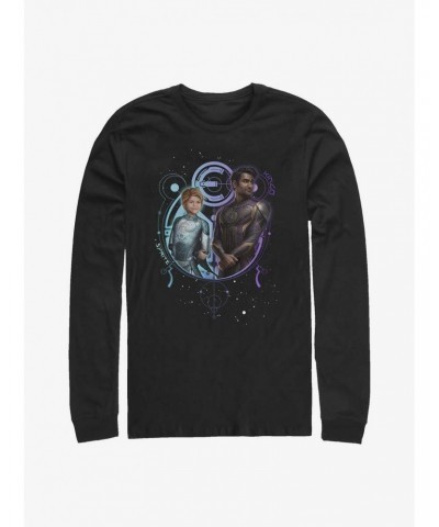 Marvel Eternals Sprite And Kingo Duo Long-Sleeve T-Shirt $11.84 T-Shirts