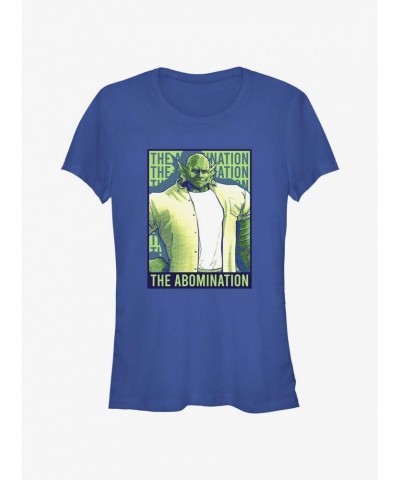 Marvel She-Hulk: Attorney At Law Abomination Propaganda Girls T-Shirt $7.47 T-Shirts