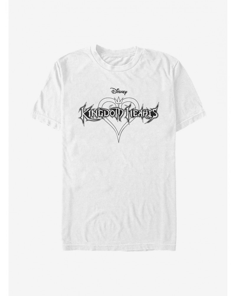 Disney Kingdom Hearts Black And White T-Shirt $7.84 T-Shirts